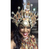 Ouro Jazzy Luxury Bikini Samba Costume - BrazilCarnivalShop