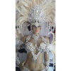 White Wonder Samba Complete 10 Piece Costume - BrazilCarnivalShop