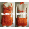 All Fringes Samba Basic Dress - BrazilCarnivalShop