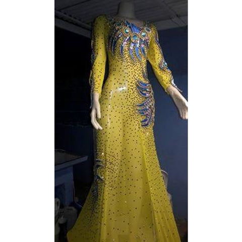 Pageant Queen Luxury Dress Samba Wear