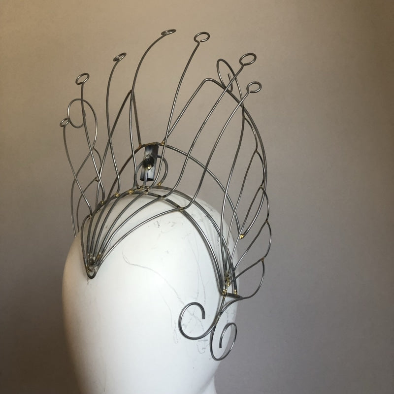 Headdress Wire Frame - Lines & Wings - BrazilCarnivalShop