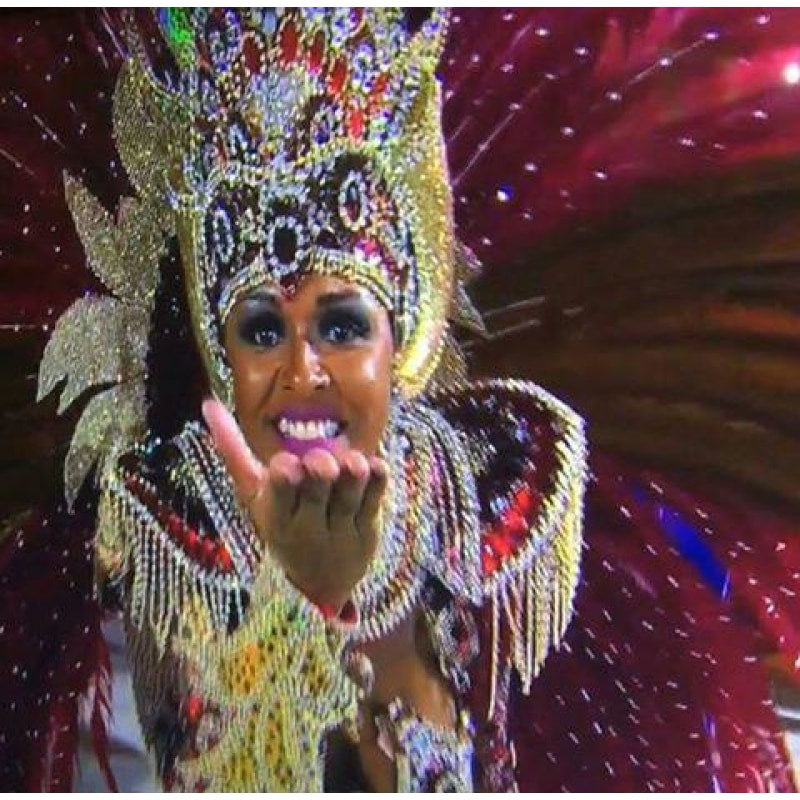 Grazi Queen Passion Fire Samba Costume - BrazilCarnivalShop