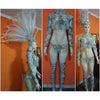 Luxury Silvered Samba Show Costume - BrazilCarnivalShop