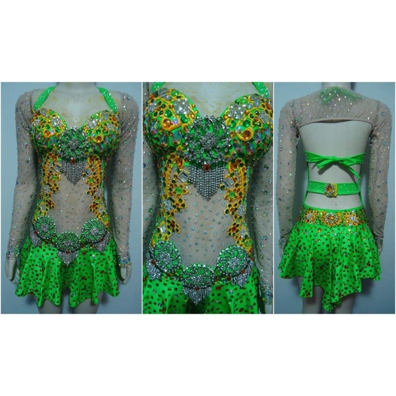 Manoela Spotlight Supreme Samba Shine One Piece - BrazilCarnivalShop