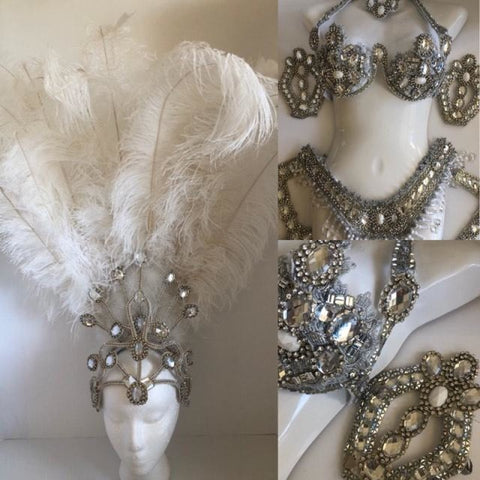 Bianco Star Samba Diva Wear + Necklace