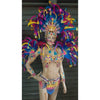 Carnivalia Colors Samba Complete 10 Piece Costume - BrazilCarnivalShop