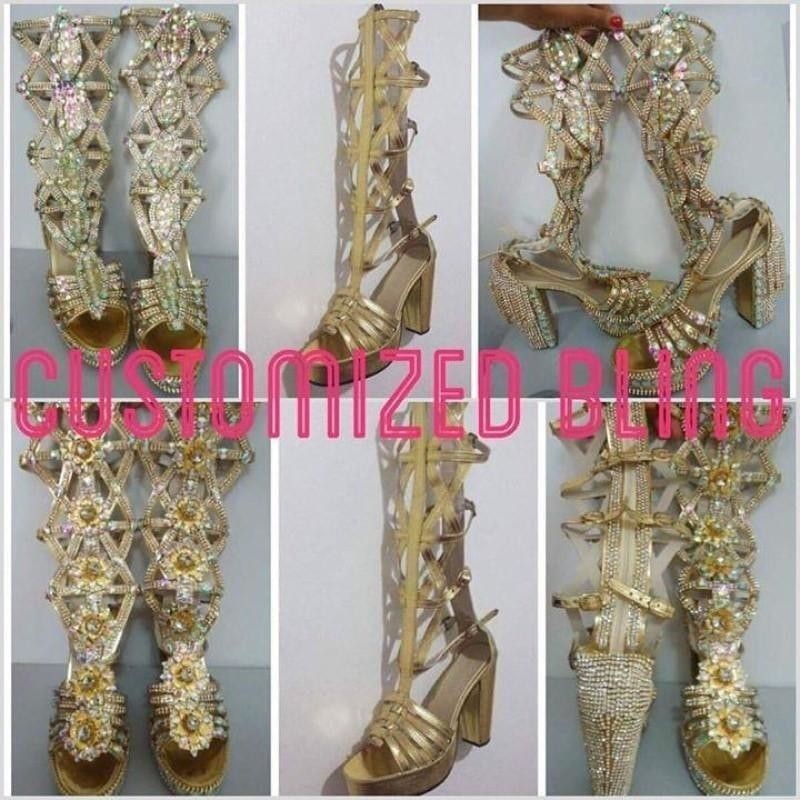 Radiance Crystal Samba Shoes - Special Request Only - BrazilCarnivalShop