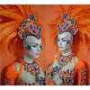 Orange Glam Brazil Samba Parade - BrazilCarnivalShop