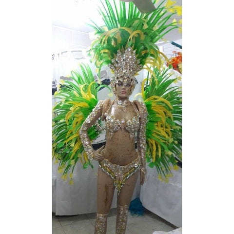 Brazil Futebol Samba Bikini Passista Costume