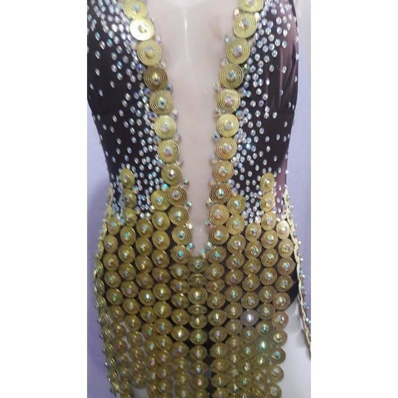 Diva de Ouro Samba Show One Piece - BrazilCarnivalShop