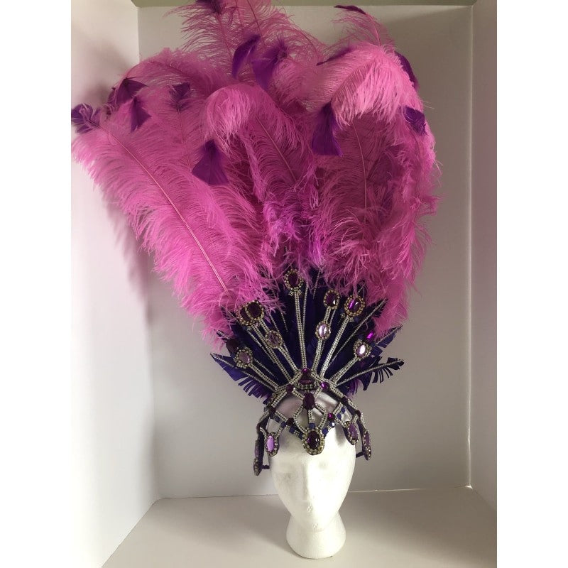 Explode Paixão Roxo Plumes Bikini Samba Costume - BrazilCarnivalShop