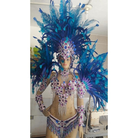 Pitanga & Green Luxury 10 Piece Samba Costume