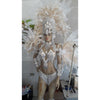 White Wonder Samba Complete 10 Piece Costume - BrazilCarnivalShop