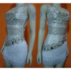 Suzanna Rhinestone Samba Shine Dress - BrazilCarnivalShop