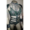 Samba Sparkler Bandage One Piece - BrazilCarnivalShop