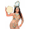 Marisa Sparkler Luxury Cutout One Piece Samba Costume - BrazilCarnivalShop