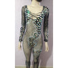 Queen Jeweled Fishnet Bodystocking - BrazilCarnivalShop