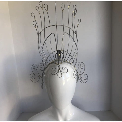 Headdress Wire Frame - Swirls & Curls