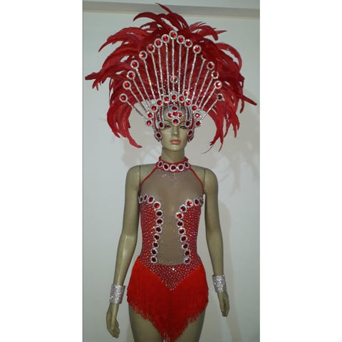 Marisa Sparkler Luxury Cutout One Piece Samba Costume