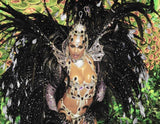 Diva Noir Star Rio Parade Samba Costume - BrazilCarnivalShop