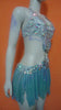Azure Samba Luxury Dance Wear - BrazilCarnivalShop