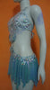 Azure Samba Luxury Dance Wear - BrazilCarnivalShop