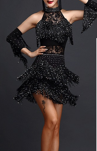 Raissa Sambista Sparkling Fringes Dress - BrazilCarnivalShop