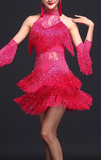Raissa Sambista Sparkling Fringes Dress - BrazilCarnivalShop