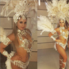 White Wonder Samba Complete 10 Piece Costume - BrazilCarnivalShop